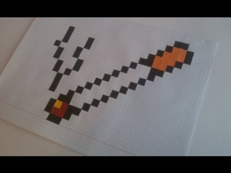 Сигара по клеточкам