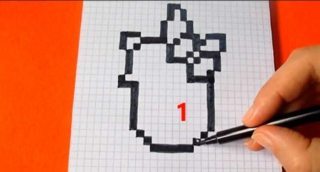 Рисунки по клеточкам Standoff