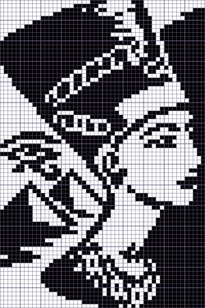 Царица Египта японский кроссворд