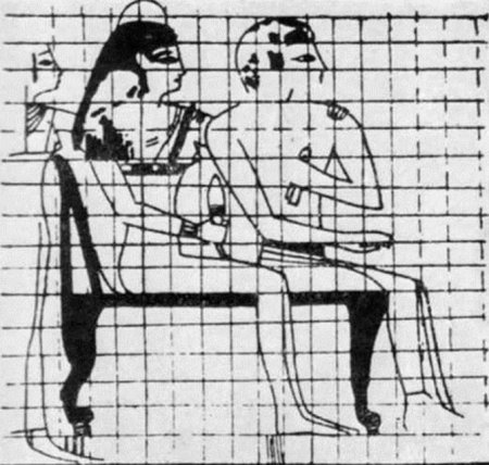 Методы преподавания рисования в древнем Египте