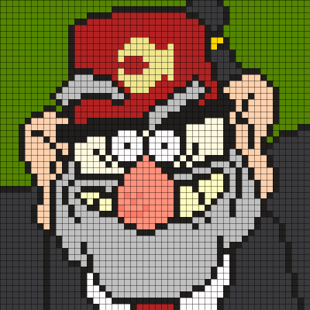 Гравити Фолз по клеткам (Венди)