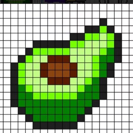 Рисунки по клеточкам маленькие