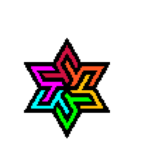 Пиксельная звезда