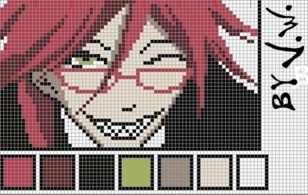 Схемы фенечек аниме