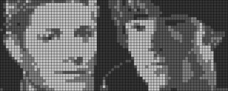 Дин Винчестер по клеточкам