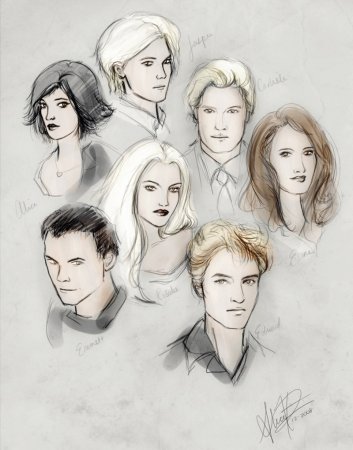 Семья Каллен арт