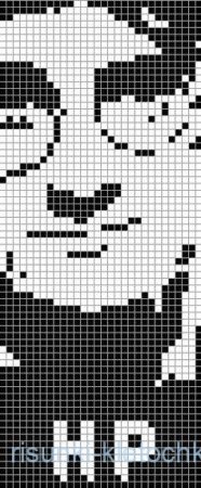 Гарри Поттер по клеточкам