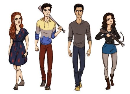 Рисунки Волчонок сериал