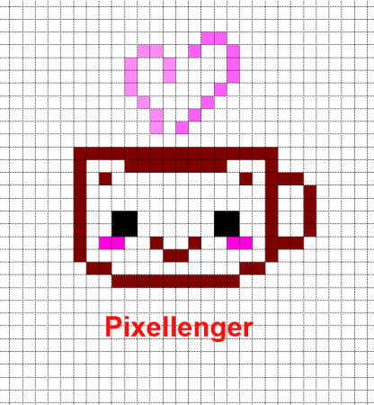 Кружка по клеткам