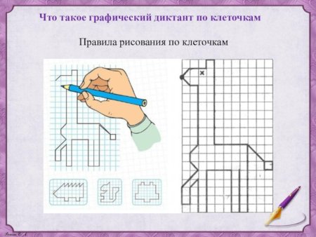 Графический диктант 1 класс