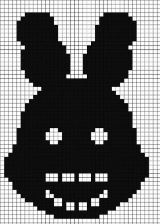 АНИМАТРОНИКИ по клеточкам в тетради