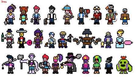 Pixel Art Браво старс