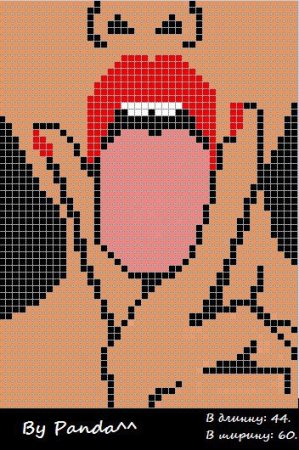 Рисунки по клеточкам фак