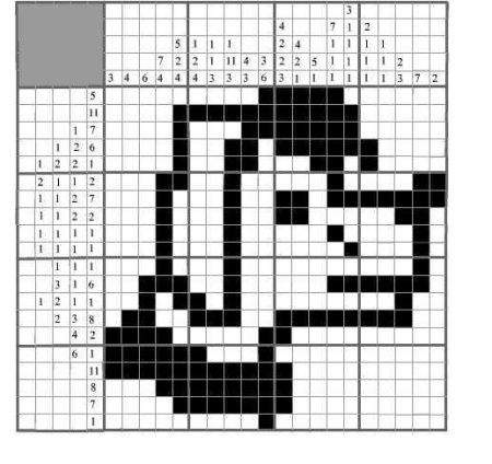 Небольшие японские кроссворды