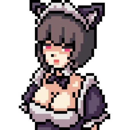 Пиксельная грудь