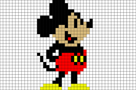 Рисунки по пикселям
