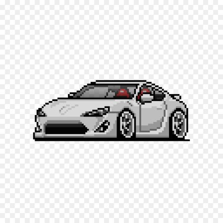 Pixel car Ниссан ГТР