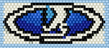 Значок Лады из бисера