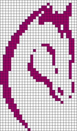 Схемы фенечек прямым плетением