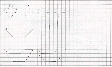 Задания в клетку для дошкольников