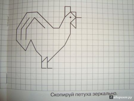 Графический диктант петушок