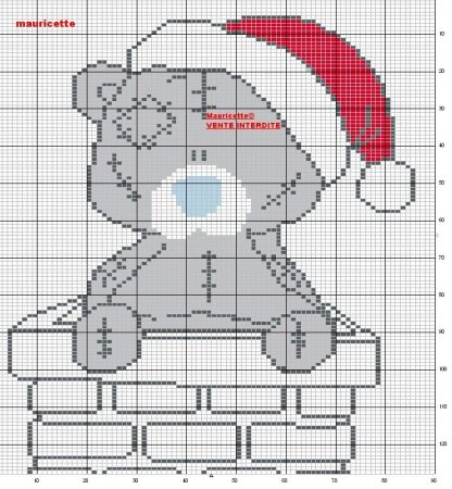 Набор для вышивания мишка Тедди