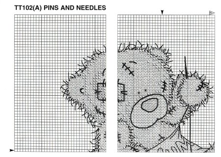 Мишка сердечко вышивка крестом