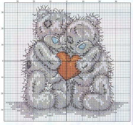 Жаккард Медвежонок