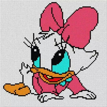 Вышивка крестом мультяшные