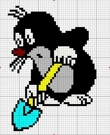 Вышивка крестом по клеточкам