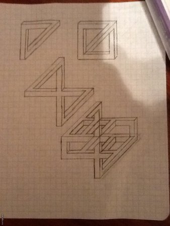 Рисунки головоломки по клеткам