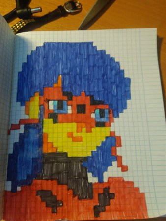 Леди баг вышивка крестиком