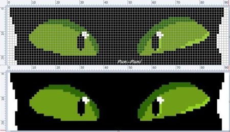 Леди баг по клеточкам