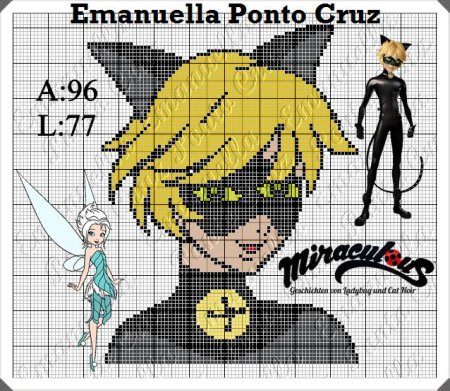 Рисовать по клеточкам леди баг и супер кот