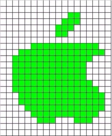 Рисунки по клеточкам в тетради