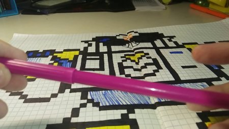 Вольт по клеточкам из БРАВЛ старс