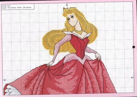 Принцессы по клеточкам