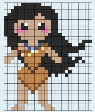 Рисунки по клеточкам