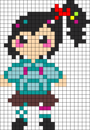 Вышивка крестиком Рапунцель