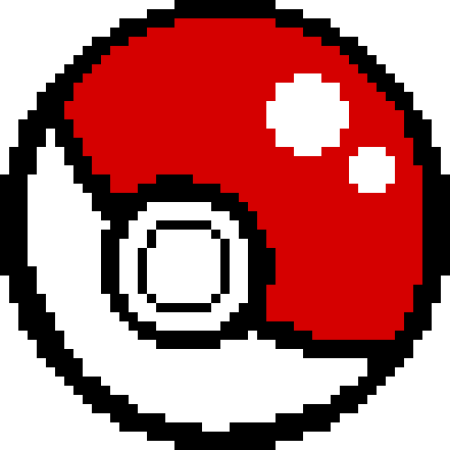 Покебол пиксель