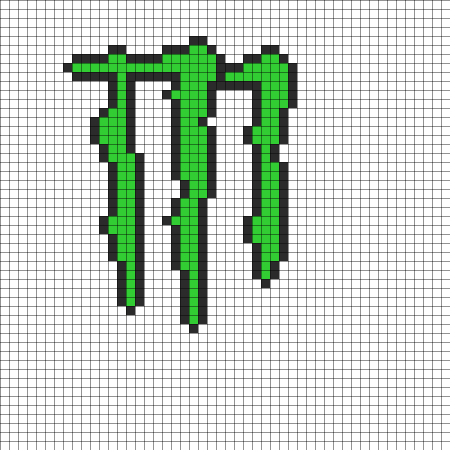 Самые крутые рисунки по клеточкам