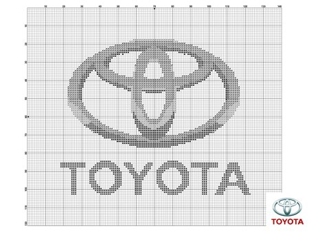 Марки машин по клеточкам
