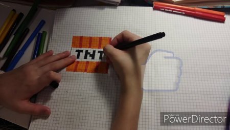 ТНТ по клеточкам