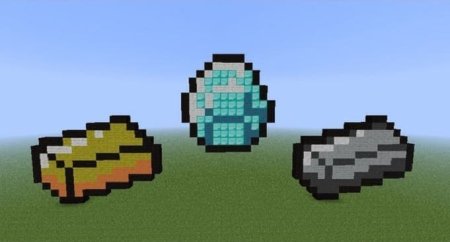 Железный слиток майнкрафт постройка