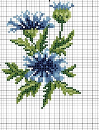 Вышивка крестом несложная