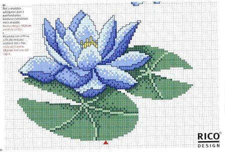 Узор по клеточкам народный