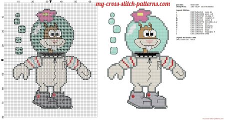 Рисование по клеточкам Сэнди