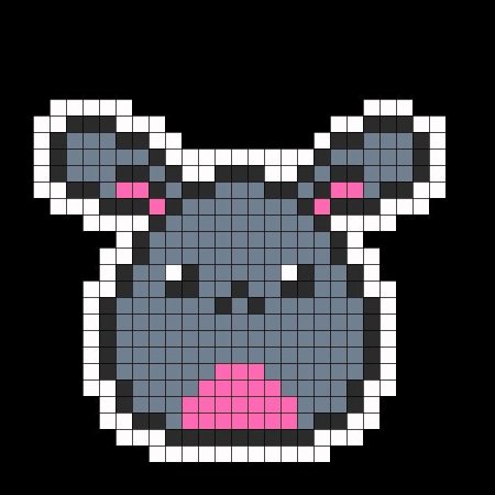 Рисунки в клетку легкие