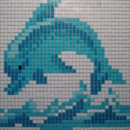 Схема вышивки крестом Дельфин