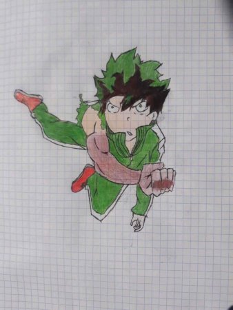 Тетрадь Мидори Изуку